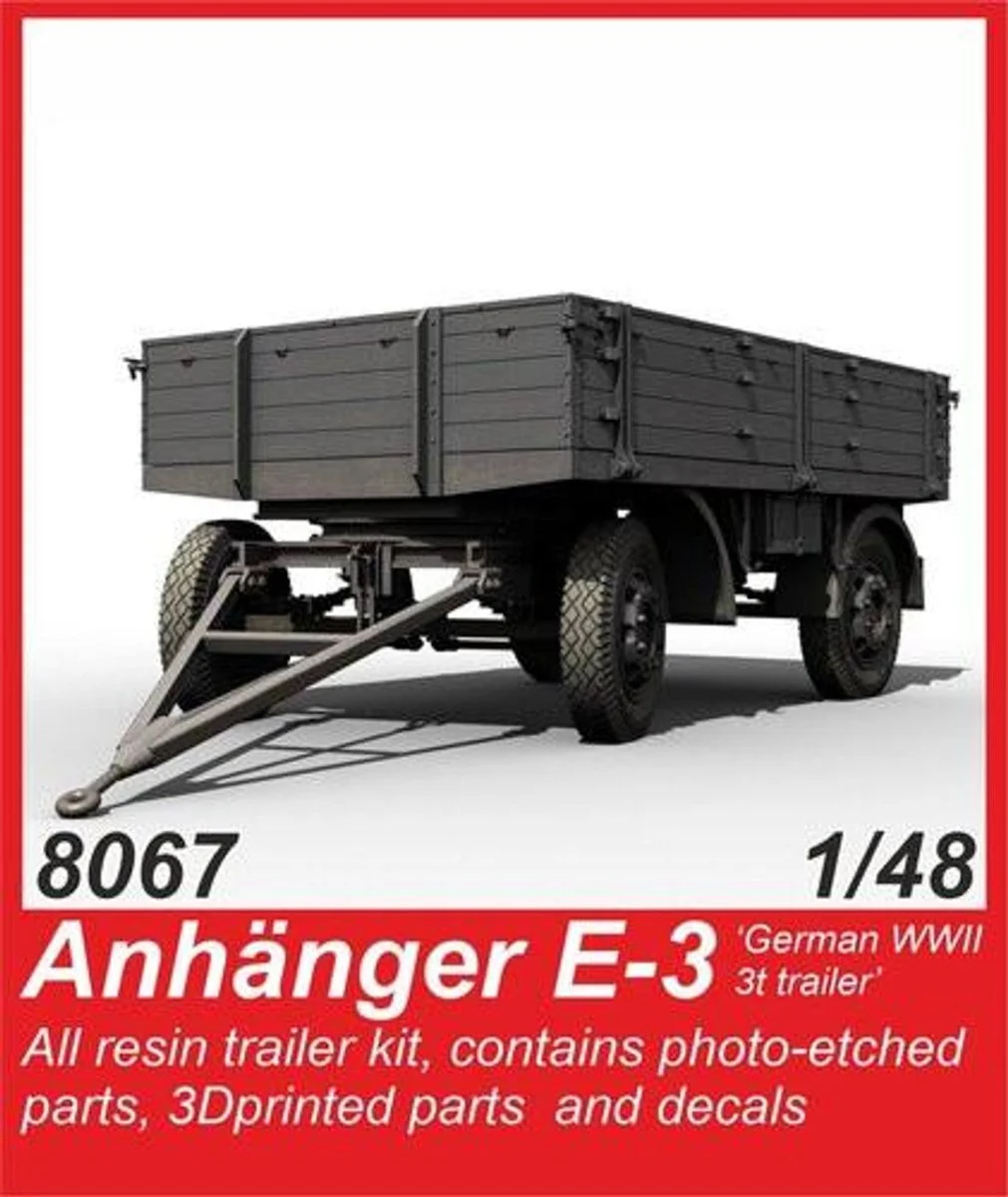 Special Hobby 1/48 CMK E-3 German WWII Trailer