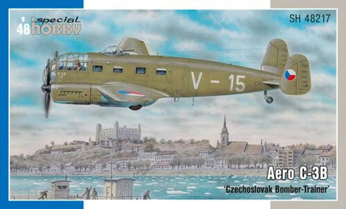 Special Hobby 1/48 Special Hobby Aero C-3B Czechoslovak Bomber - Trainer
