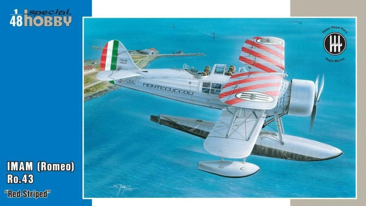 Special Hobby 1/48 Special Hobby IMAM (Romeo) Ro.43 Red Striped