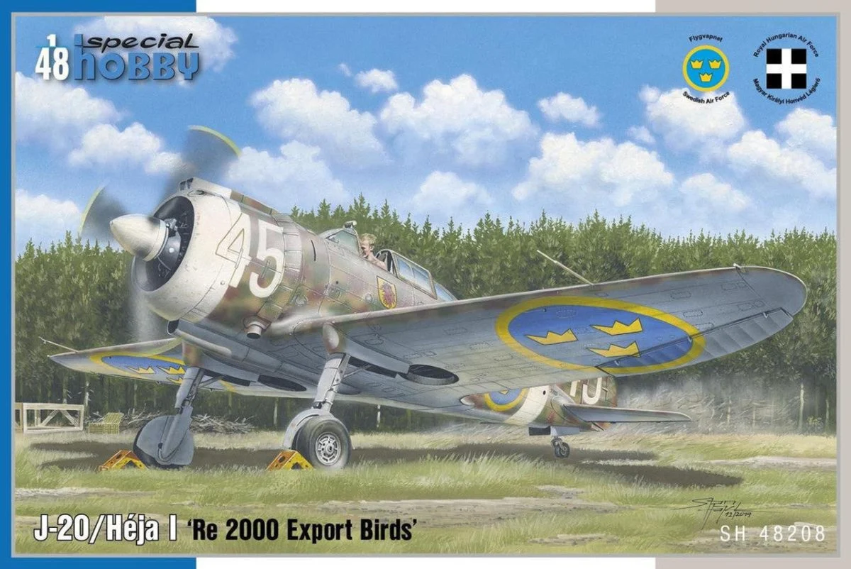Special Hobby 1/48 Special Hobby J-20/Heja I Re 2000 Export Birds Plastic Model Kit