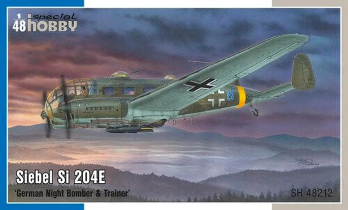 Special Hobby 1/48 Special Hobby Siebel Si 204E German Night Bomber & Trainer Plastic Model Kit
