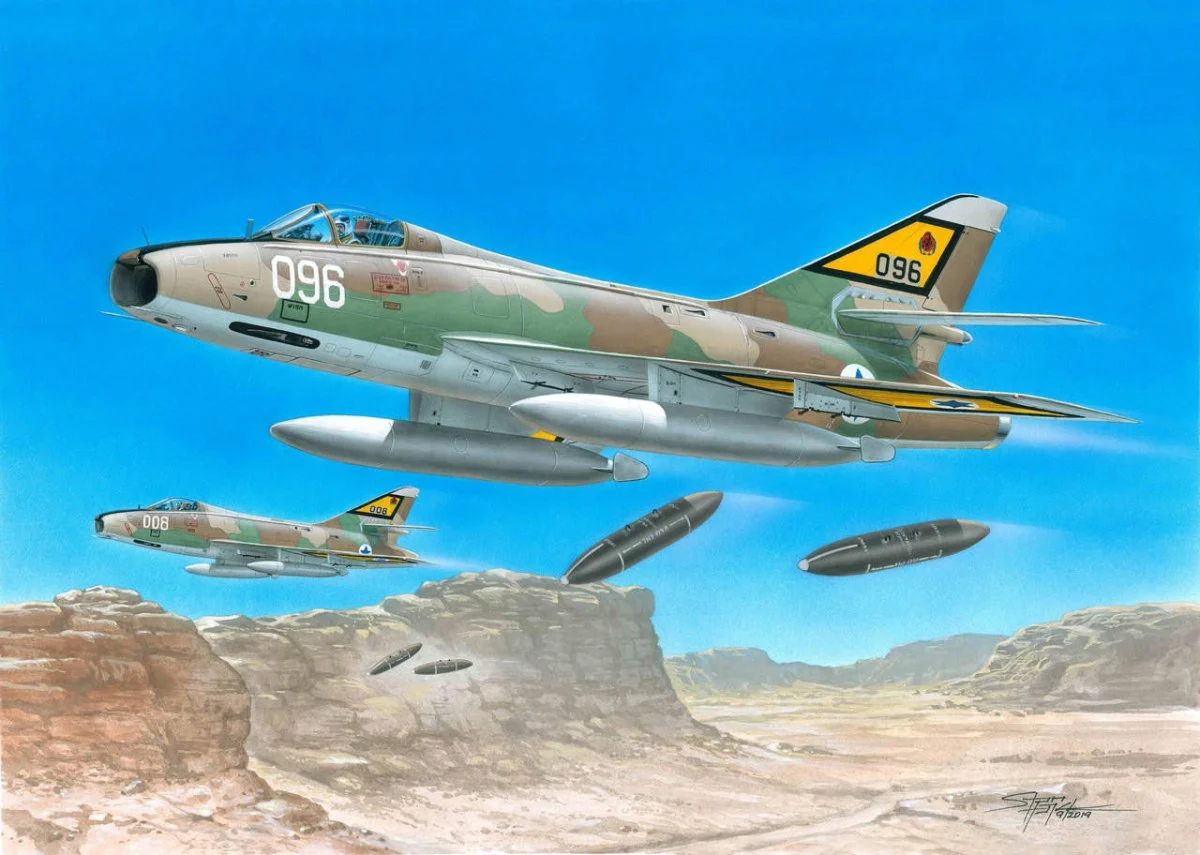 Special Hobby 1/48 Special Hobby SMB-2 Super Mystere Saar Israeli Storm in the Sky