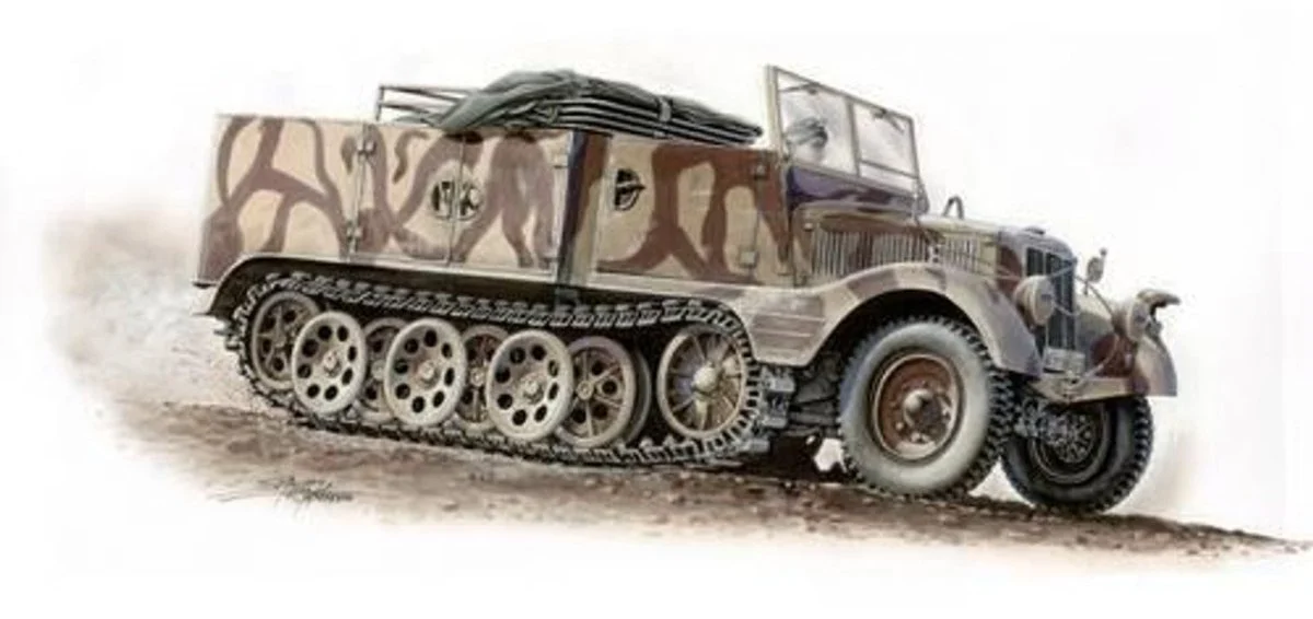 Special Hobby 1/72 Special Armour SdKfz 11/4 Nebelkraftwagen 1/72