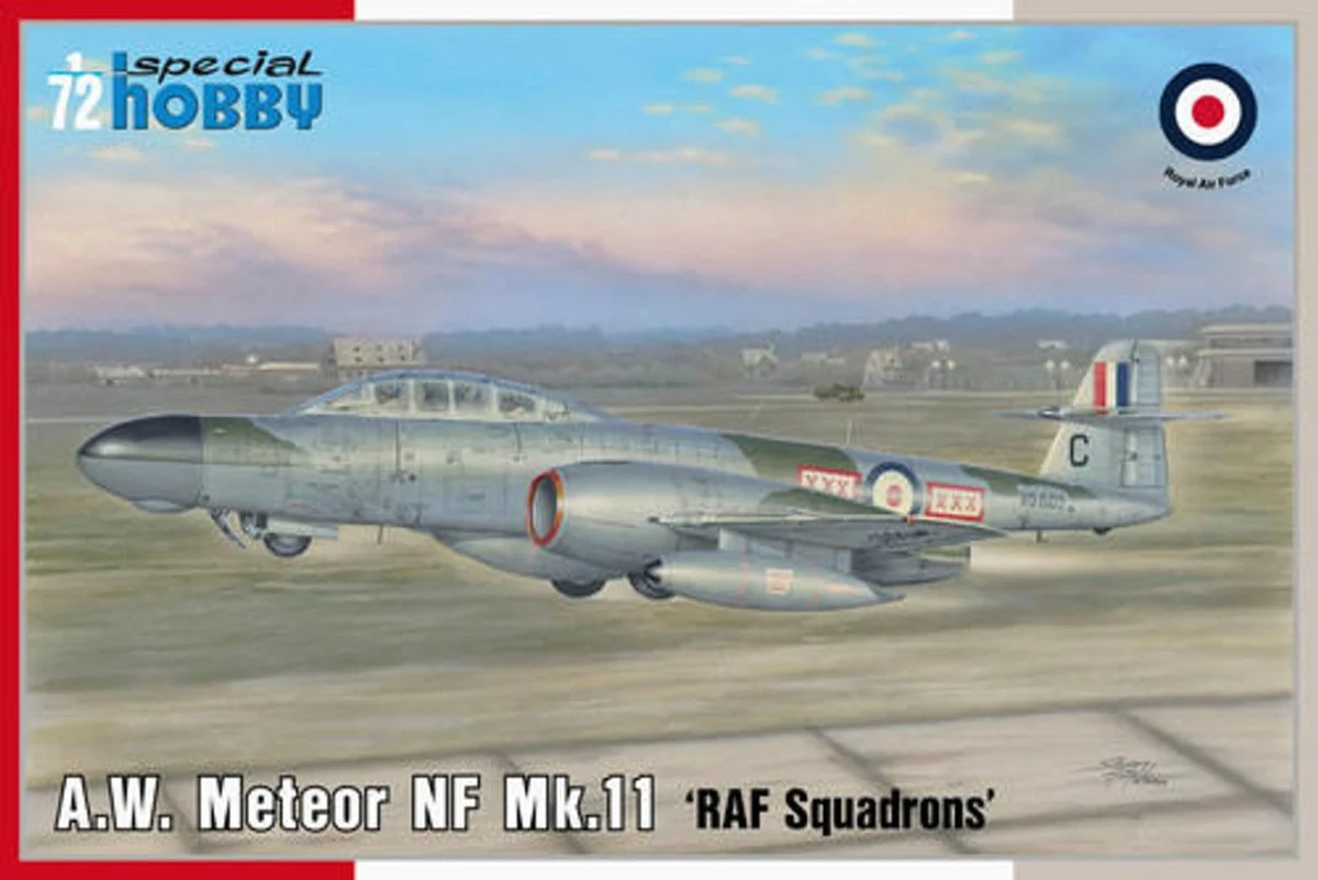 Special Hobby 1/72 Special Hobby A.W. Meteor NF Mk.11 RAF Squadrons Plastic Model Kit