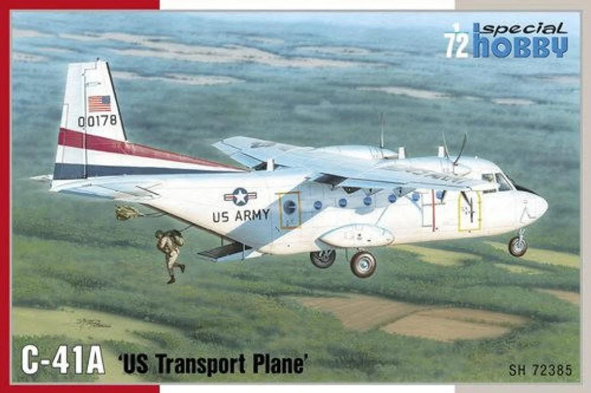 Special Hobby 1/72 Special Hobby C-41A US Transport Plane Plastic Model Kit
