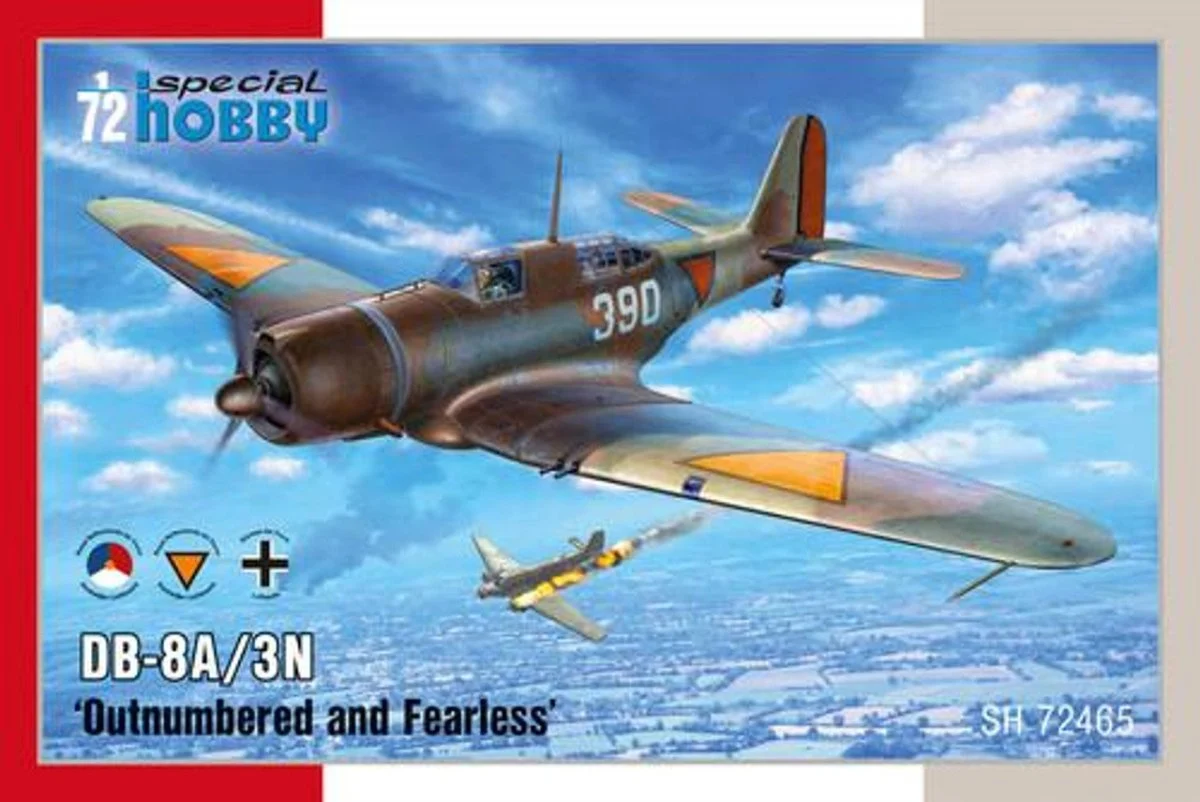 Special Hobby 1/72 Special Hobby DB-8A/3N Outnumbered and Fearless