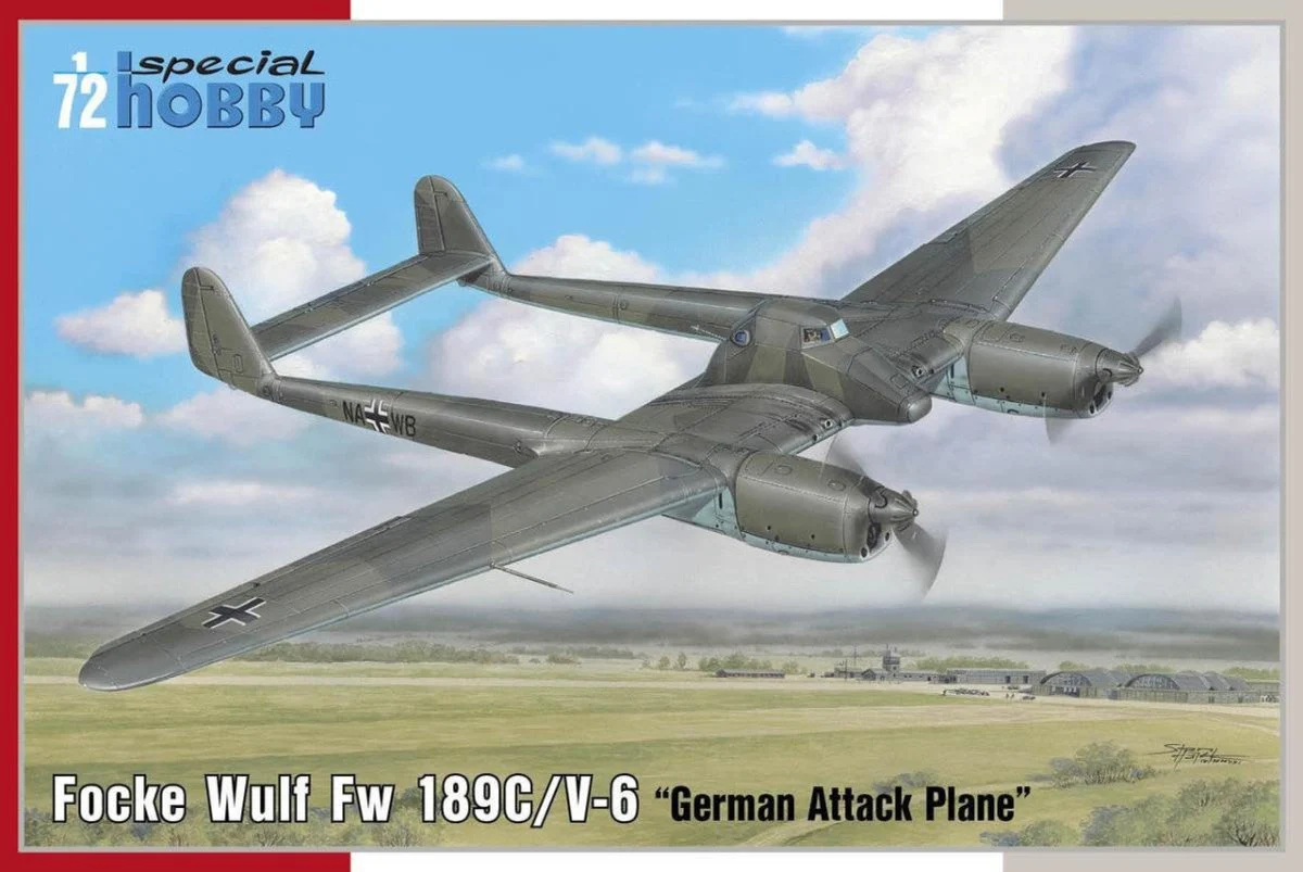 Special Hobby 1/72 Special Hobby Focke Wulf Fw 189C / V-6 Plastic Model Kit