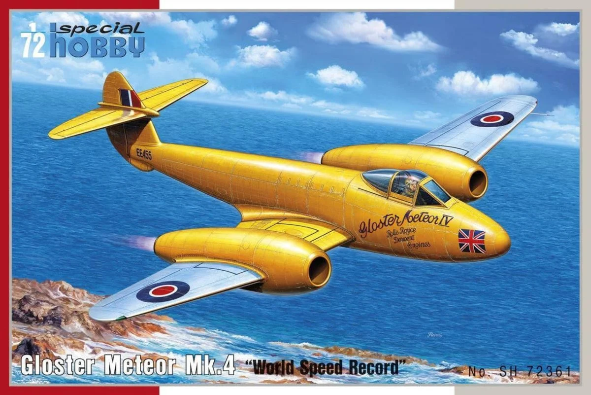 Special Hobby 1/72 Special Hobby Gloster Meteor Mk.4 "World Speed Record"