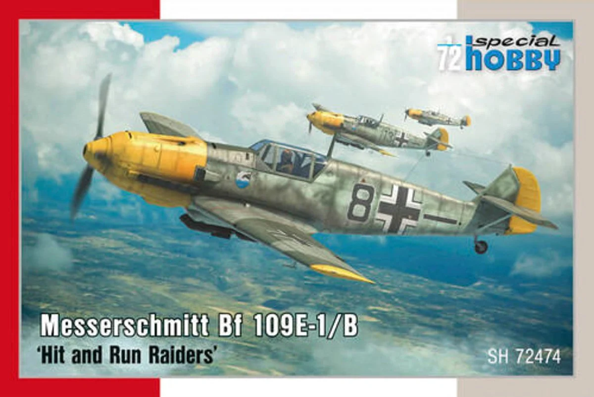 Special Hobby 1/72 Special Hobby Messerschmitt Bf 109E1/B Hit and Run Raiders