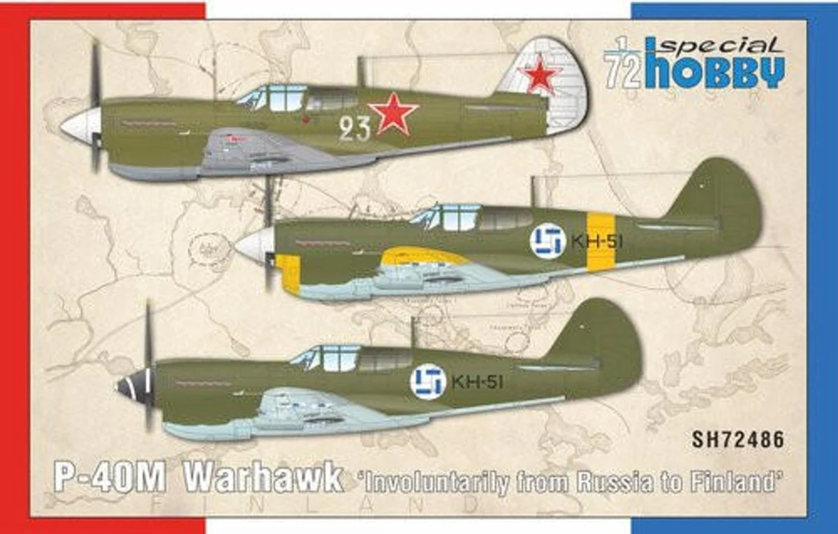 Special Hobby 1/72 Special Hobby P-40M Warhawk Involuntarily from Russia to Finland Plastic Model Kit