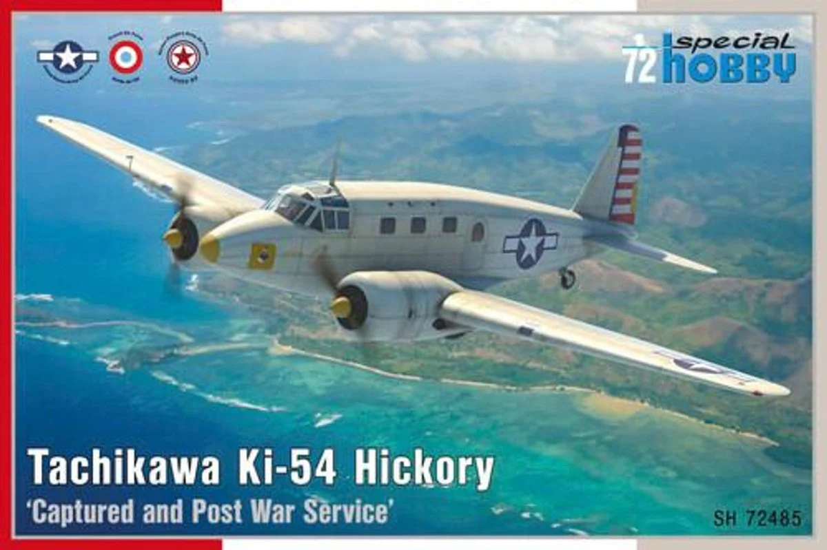 Special Hobby 1/72 Special Hobby Tachikawa Ki-54 Hickory Captured and Post War Service