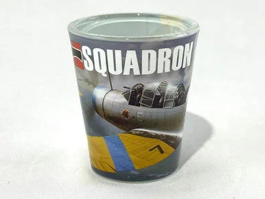 Squadron Shot Glass 2oz TBD Devastator