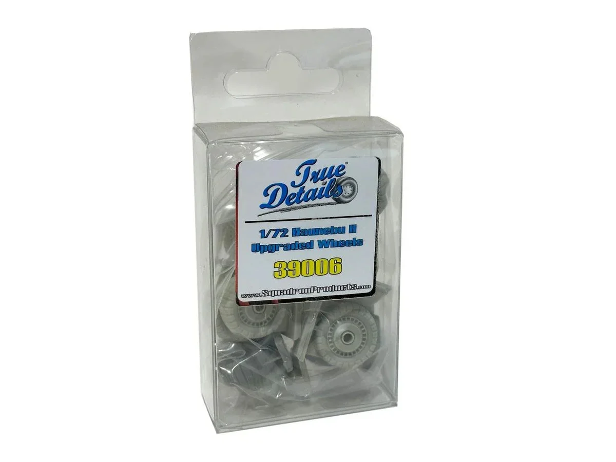 1/72 True Details Haunebu II Resin Wheels Upgrade Set - Squadron Models