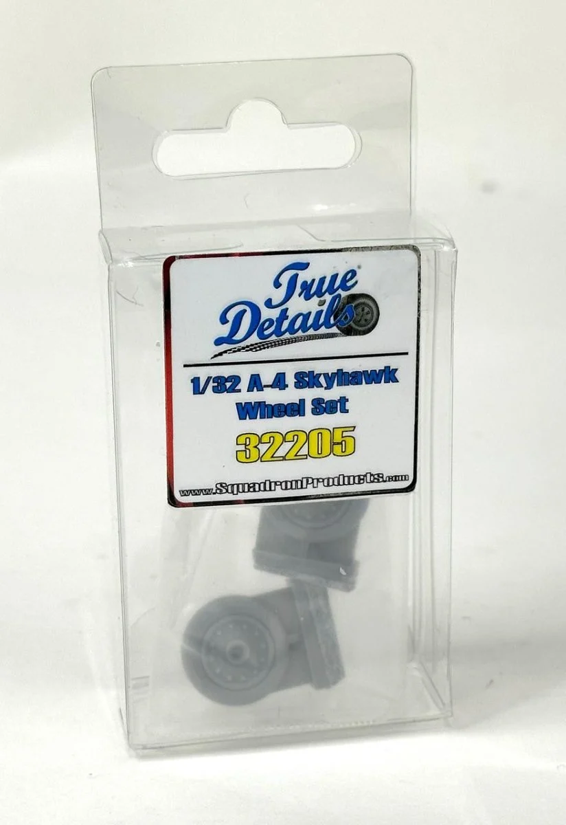 Squadron 1/32 True Details A-4 Skyhawk Wheels Set