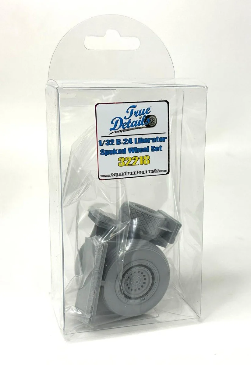 Squadron 1/32 True Details B-24 Liberator Wheels Set
