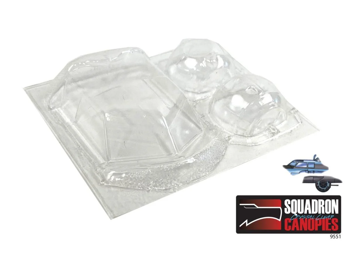 Squadron 1/48 Squadron Crystal Clear Canopy - Boeing B-17G Flying Fortress Pt.1 (Monogram)