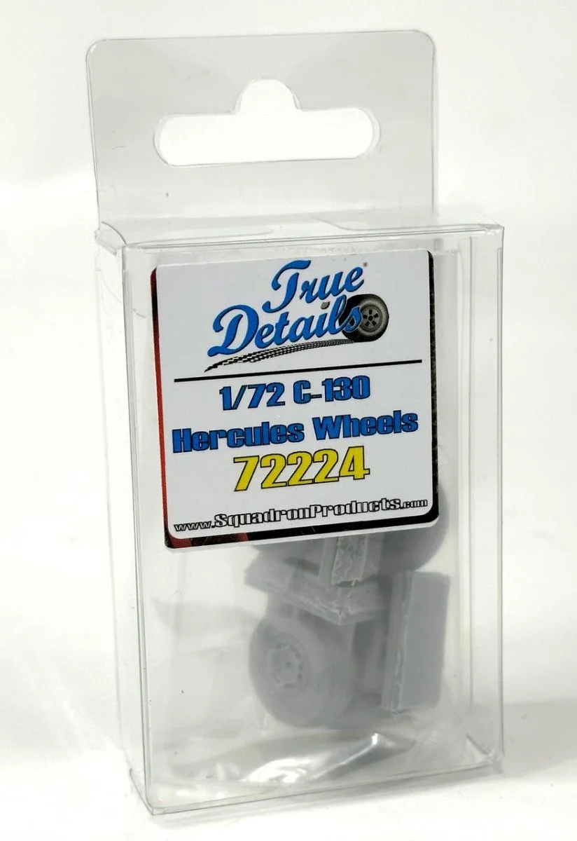 Squadron 1/72 True Details C-130 Hercules Wheels Set