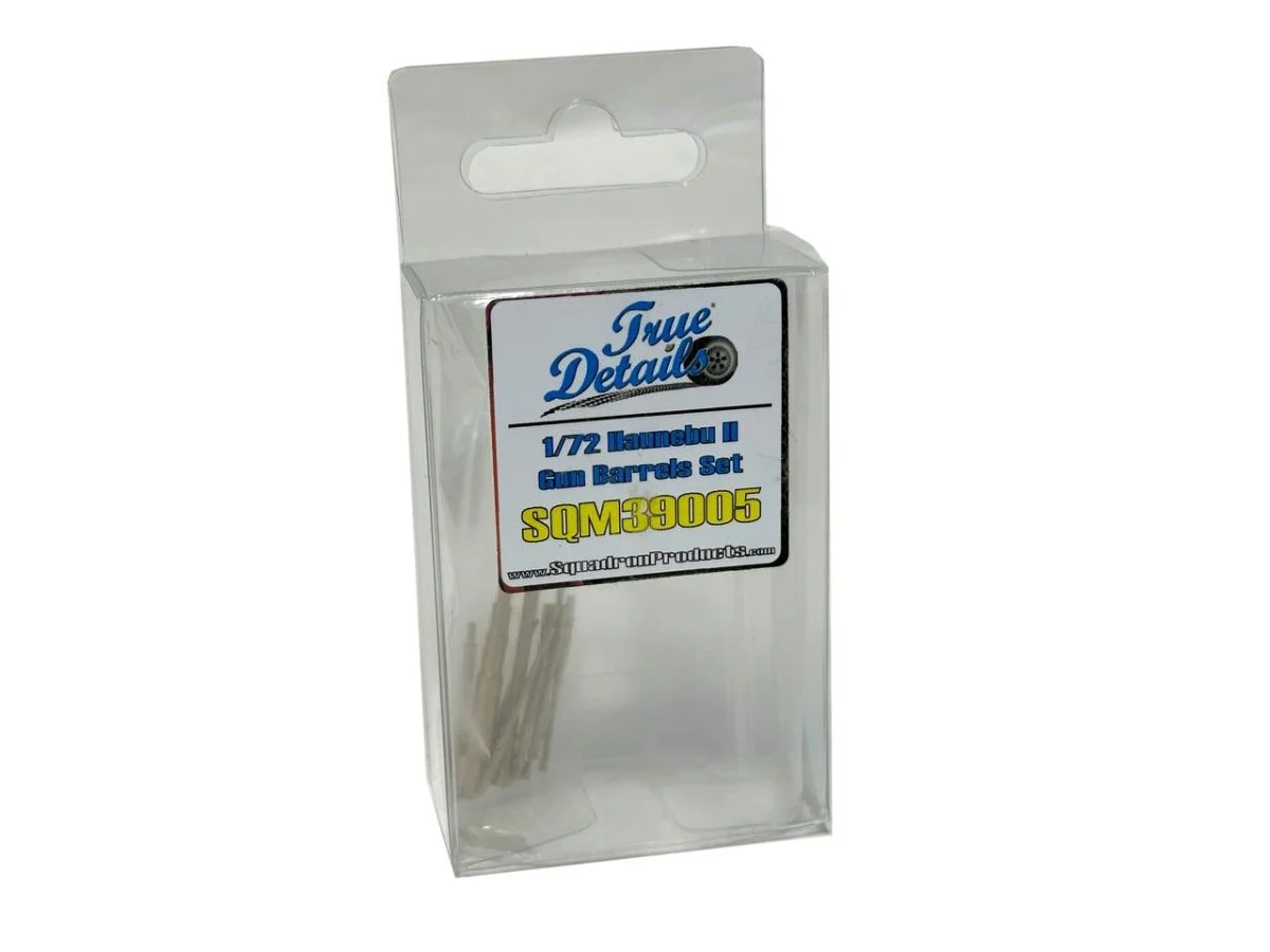 Squadron 1/72 True Details Haunebu II Brass Gun Barrels Set