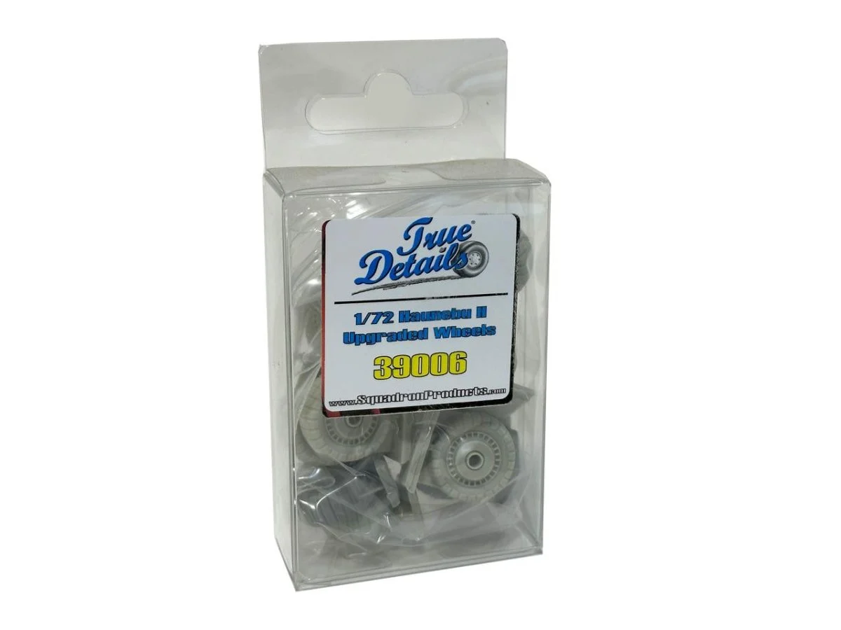 Squadron 1/72 True Details Haunebu II Resin Wheels Upgrade Set
