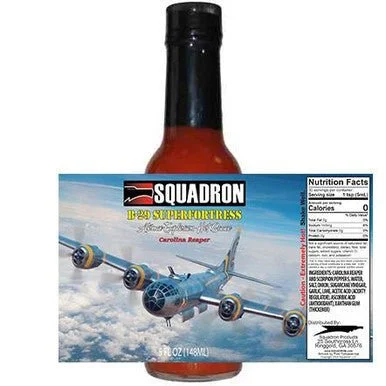 Squadron - B-29 Superfortress Atomic Explosion Hot Sauce - Carolina Reaper