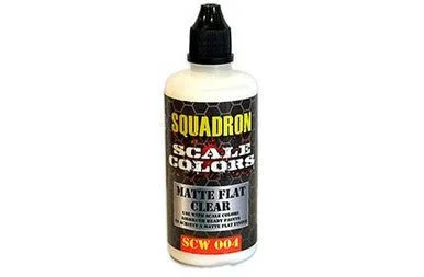 Squadron Scale Colors Acrylic Flat Clear Acrylic Airbrush Paint (60ml Bottle)