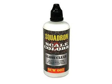Squadron Scale Colors Acrylic Gloss Clear Acrylic Airbrush Paint (60ml Bottle)