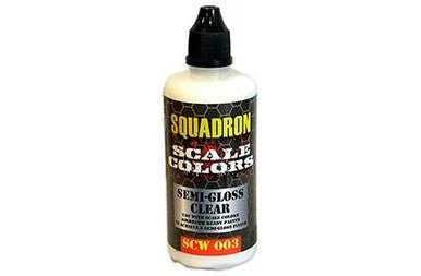 Squadron Scale Colors Acrylic Semi-Gloss Clear Acrylic Airbrush Paint (60ml Bottle)