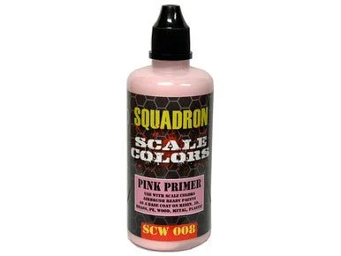 Squadron Scale Colors Pink Primer Acrylic Airbrush Paint (60ml Bottle)