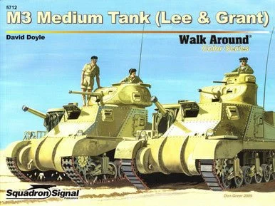 Squadron Signal M3 Medium Tank Walk Around - Squadron Signal Publications