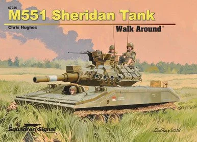 Squadron Signal M551 Sheridan Walk Around - Hardcover