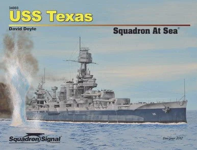 Squadron Signal USS Texas BB-35 At Sea