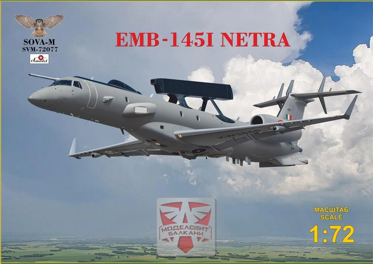 Sova-M 1/72 SOVA-M EMB 145 I NETRA(India's AEW & CS aircraft )