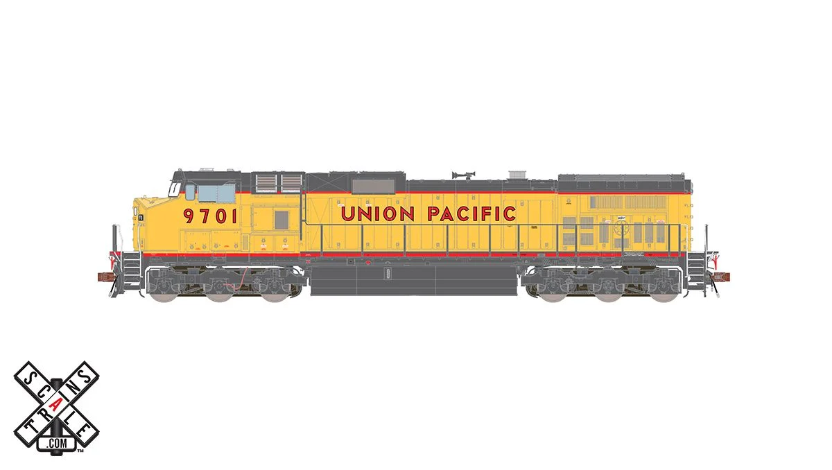 ScaleTrains HO Scale Union Pacific #9714 C44-9W (DCC Ready) - Preowned SXT33507