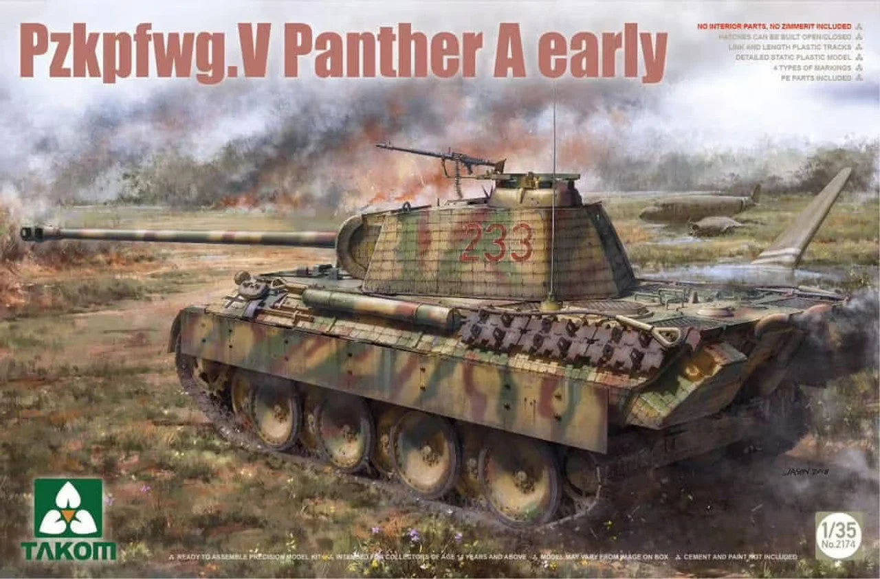 Takom 1/35 Takom Pzkpfwg.V Panther A Early