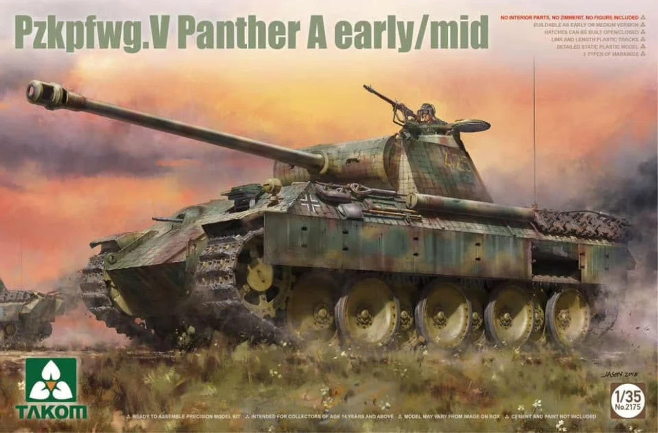 Takom 1/35 Takom Sd.Kfz. 171 Panther Ausf. A Mid-Early Production