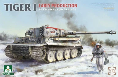1/35 Takom Tiger I Sd.Kfz.181 Pz.Kpfw.VI Ausf.E Plastic Model Kit