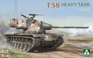 1/35 Takom T58 Heavy Tank Plastic Model Kit