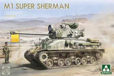 1/35 Takom M1 Super Sherman Plastic Model Kit
