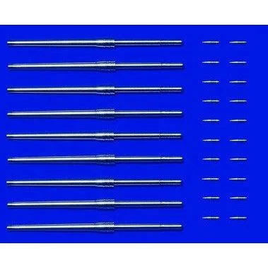Tamiya 1/350 Metal 46Cm Gun Barrels - 12643