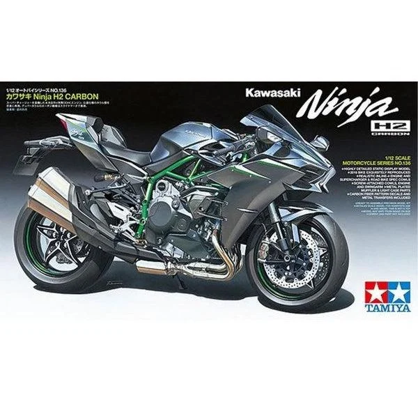 Tamiya 1/12 Kawasaki Ninja H2 Carbon - 14136