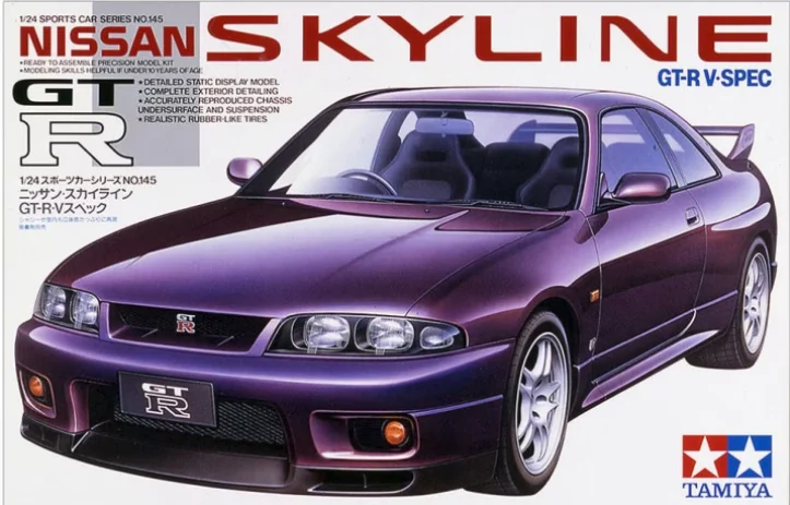 Tamiya 1/24 Nissan Skyline Gt-R V.Spec - 24145