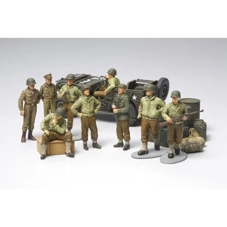 Tamiya 1/48 Wwii Us Infantry At Rest - 32552