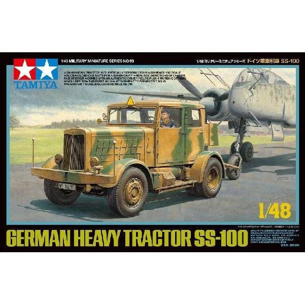 Tamiya 1/48 German Heavy Tractor Ss-100 - 32593
