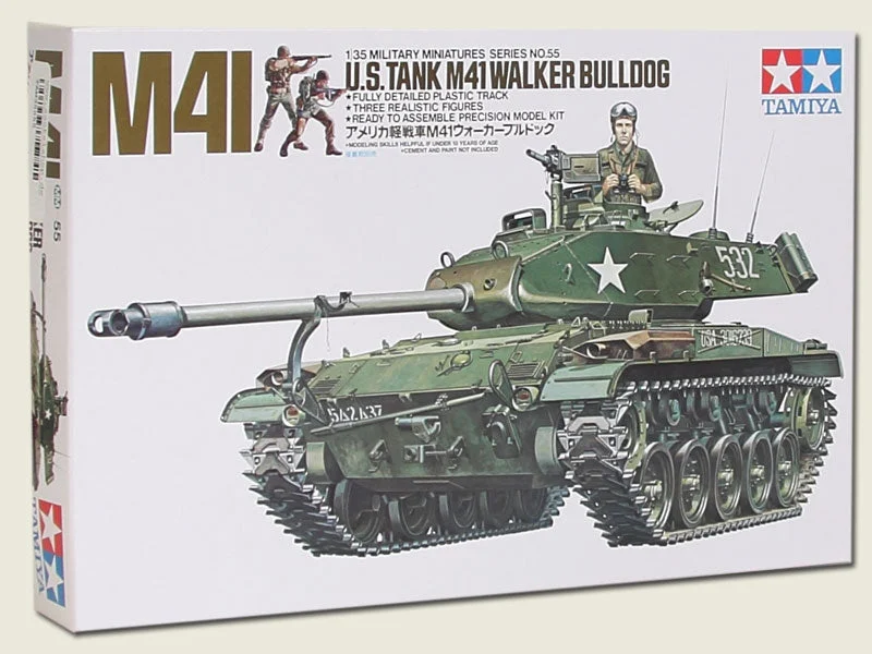 Tamiya 1/35 U.S. M41 Walker Bulldog Kit - 35055