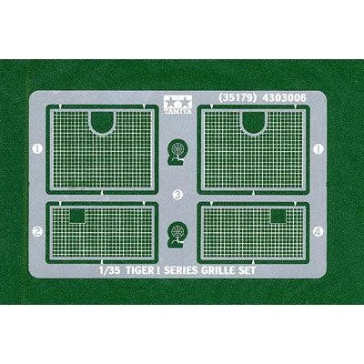 Tamiya 1/35 Tiger I Series Etched Grille - 35179