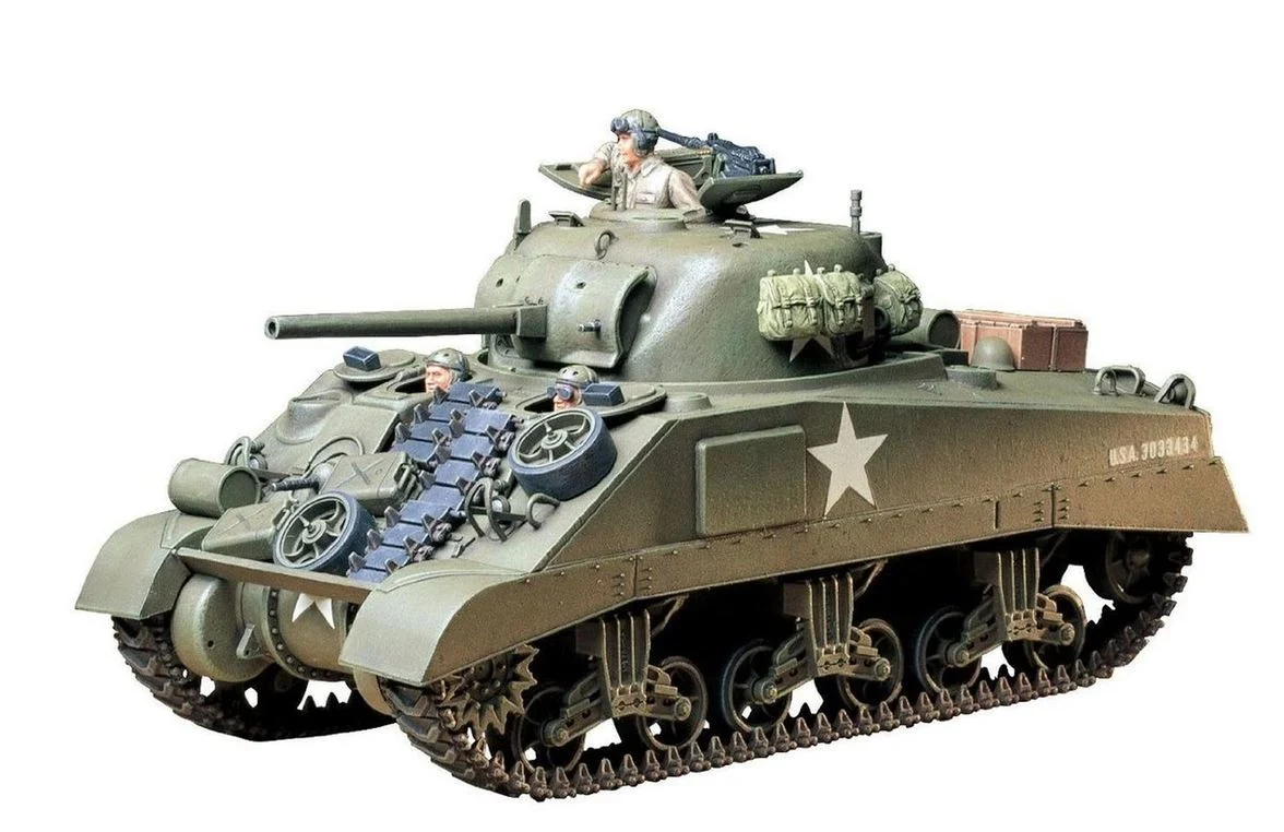 Tamiya 1/35 U.S. Medium Tank M4 Sherman - 35190