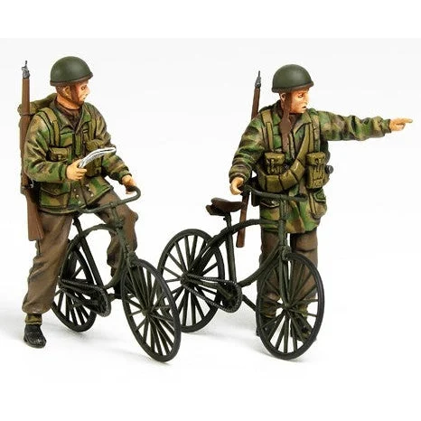 1/35 British Paratroopers (2) w/Bicycles - Tamiya