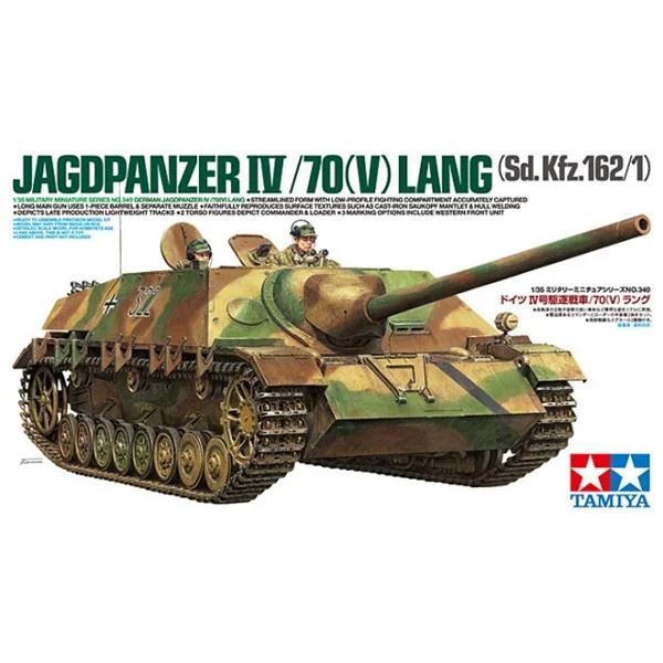 Tamiya 1/35 German Jagdpanzer Iv/70(V)Lang - 35340