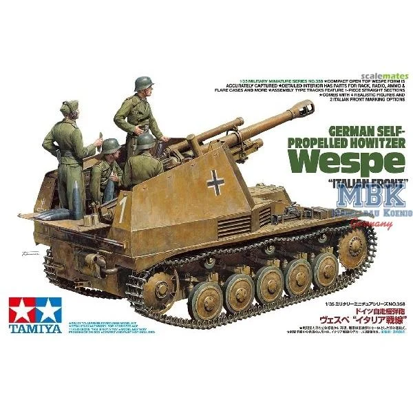 Tamiya 1/35 German Self-Propelled Howitzer - 35358