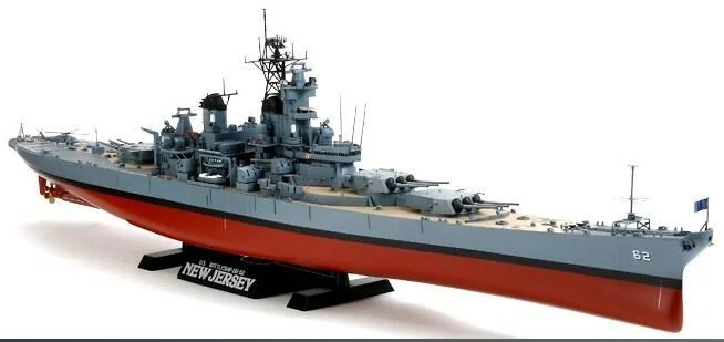 Tamiya 1/350 Us Battleship Bb-62 New Jersey - 78028